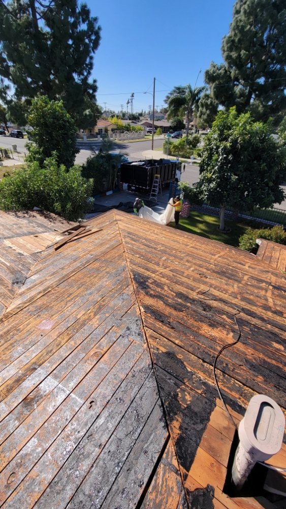 Slide of Roofing Business