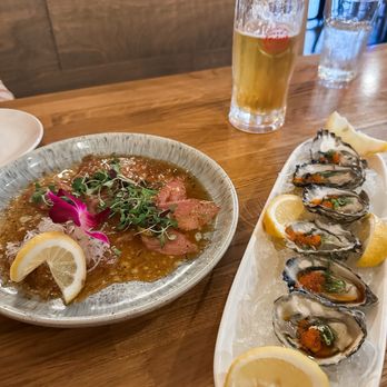 Momo Sushi - yellowtail carpaccio & oysters - Sushi Bars Near Me - Riverside, California Momo Sushi - yellowtail carpaccio & oysters - Sushi Bars Near Me - Riverside, California