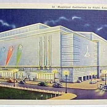 Municipal Auditorium - Historic Postcard - Music Venues Near Me - Kansas City, Missouri Municipal Auditorium - Historic Postcard - Music Venues Near Me - Kansas City, Missouri