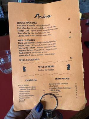 Menu photo 2 Rodeo Brooklyn, NY