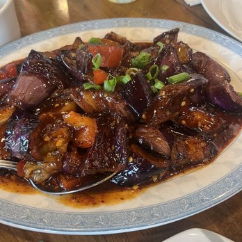 Sichuan Cuisine - Eggplant in Garlic Sauce - Szechuan Near Me - Redmond, Washington