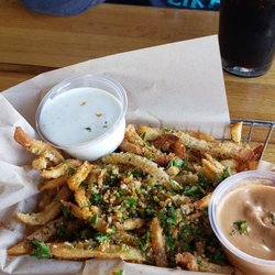 The Settlement Kitchen + Craft Tavern - Parm fries fantastic