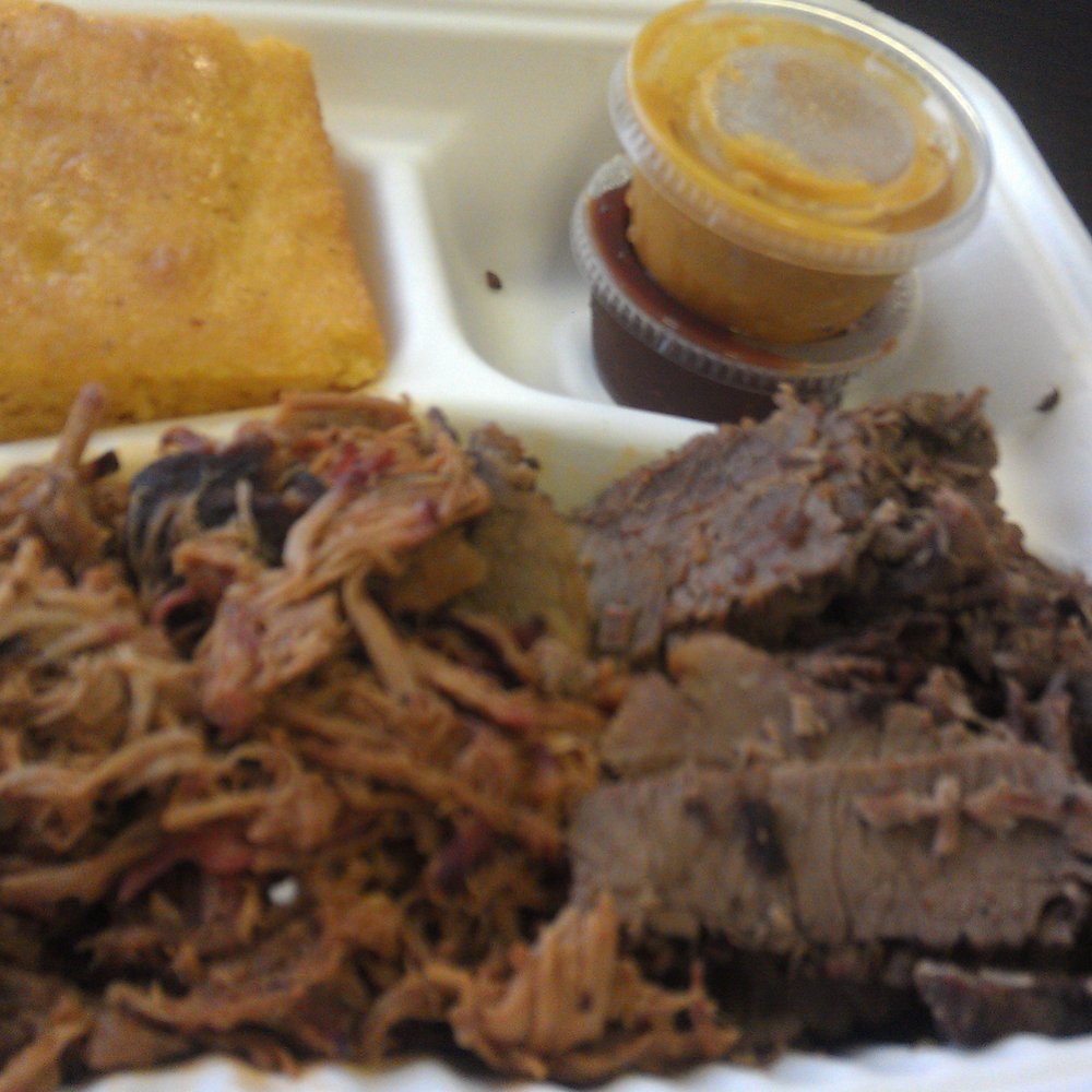 Boneheads BBQ - Two meats, pulled pork and BBQ Beef - Southern Near Me - Halifax, Nova Scotia