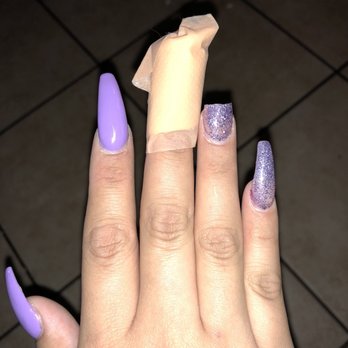 Luxury Nail Spa - Both nails broke just hours after getting them done middle finger took half my real nail causing a painful injury and a lot of blood - Nail Salons Near Me - Pinole, California Luxury Nail Spa - Both nails broke just hours after getting them done middle finger took half my real nail causing a painful injury and a lot of blood - Nail Salons Near Me - Pinole, California