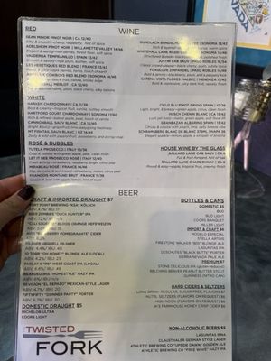 Menu photo 2 The Twisted Fork Reno, NV Menu photo 2 The Twisted Fork Reno, NV