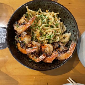 NEP Cafe - Shrimp Garlic Noodle - Breakfast & Brunch Near Me - Irvine, California