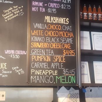 Katsu Burger - SO MANY MILKSHAKES! - Japanese Near Me - Seattle, Washington