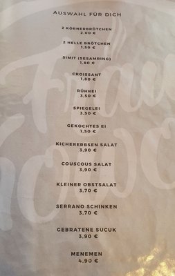 Menu photo 8 Frau Kowolik Hamburg, HH