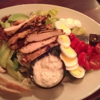 Hell's Kitchen - Grilled Chicken Cobb Salad (enough for two). Perfect! - New American Near Me - Minneapolis, Minnesota