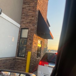 Caribou Coffee - Getting my morning coffee