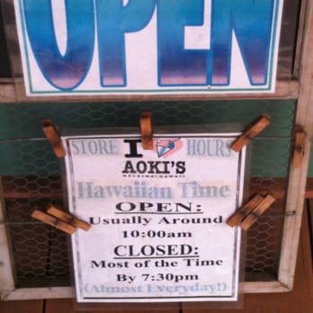 Aoki's North Shore Trading - Gift Shops Near Me - Hale'iwa, Hawaii