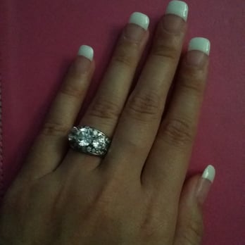 Maria Nails & Spa - Took picture in my hotel room - bad lighting! Awesome full set though lol - Nail Salons Near Me - Burlington, New Jersey Maria Nails & Spa - Took picture in my hotel room - bad lighting! Awesome full set though lol - Nail Salons Near Me - Burlington, New Jersey