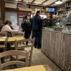 Caffe del Mercato - Small kitchen and indoor seating!
