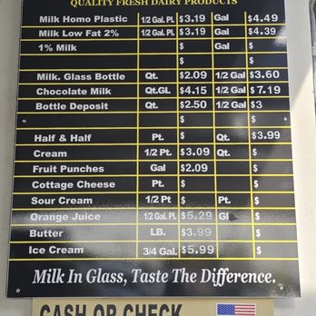 Broguiere's Dairy - Prices on December 22, 2025 - Specialty Food Near Me - Montebello, California
