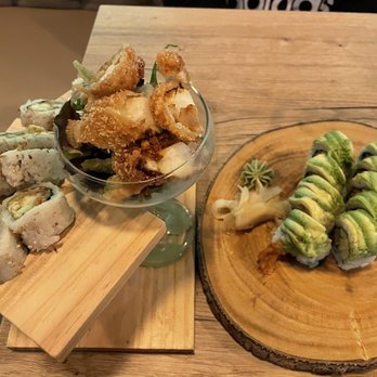 Happy Fish Sushi - Happy Lobster Roll Dragon Roll - Sushi Bars Near Me - Pembroke Pines, Florida
