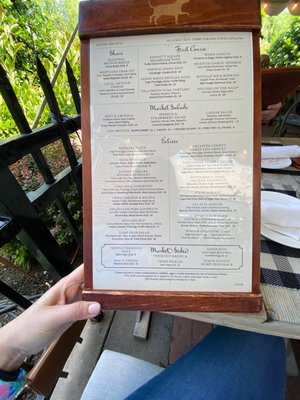 Menu photo 5 White Dog Cafe - Wayne Wayne, PA