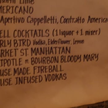 Blackbird - Wall of Drinks - Bars Near Me - San Francisco, California