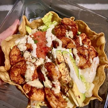 El Pollo Loco - The new Baja Shrimp Tostada (So tasty!!!) - Fast Food Near Me - Concord, California