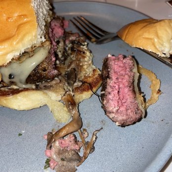 Salt - Wagyu burger (asked medium/medium well got medium rare) - Bars Near Me - Arlington, Virginia