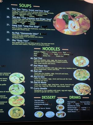 Menu photo 5 Ono Thai Ewa Beach, HI