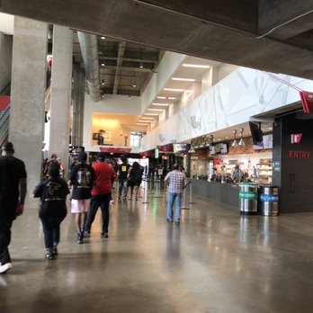 Atlanta Falcons - Fans walking through one of the concourses. - Professional Sports Teams Near Me - Atlanta, Georgia