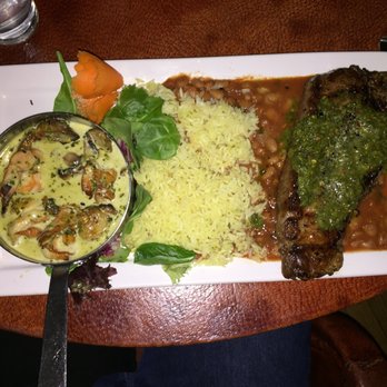 Villa Montez - Chimichurri New York strip, 5/5. - Latin American Near Me - Tyler, Texas Villa Montez - Chimichurri New York strip, 5/5. - Latin American Near Me - Tyler, Texas
