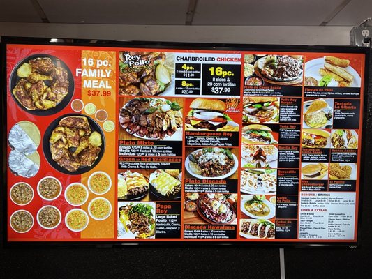 Menu photo 2 Rey del Pollo Houston, TX