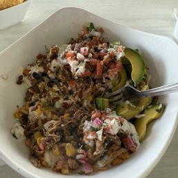 Burrito bowl with Pork Burrito bowl with Pork