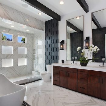 MSI - a bathroom with a tub, sink, and shower - Building Supplies Near Me - Tualatin, Oregon