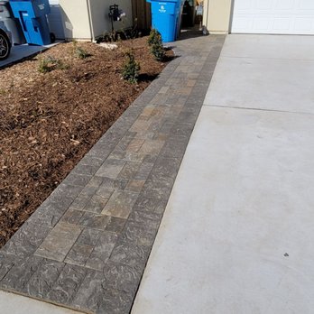 Northview Landscaping - Front yard - added a walkway to the side gate as it was just dirt there before. - Landscaping Near Me Northview Landscaping - Front yard - added a walkway to the side gate as it was just dirt there before. - Landscaping Near Me