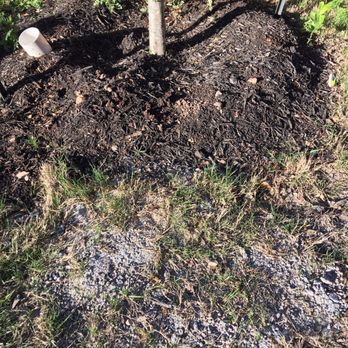 Grillin' Spaces - He poured concrete in my grass. Utter disrespect for my new home. - Fireplace Services Near Me
