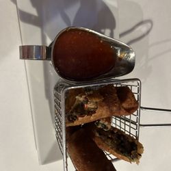 Rodney's Jamaican Soul Food - Jerk chicken egg rolls