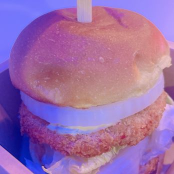 Unninae K-Burger - Best shrimp burger I had! Would come back for more next time!:) - Burgers Near Me - Los Angeles, California Unninae K-Burger - Best shrimp burger I had! Would come back for more next time!:) - Burgers Near Me - Los Angeles, California