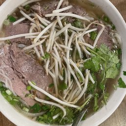 Well done brisket noodle soup Well done brisket noodle soup