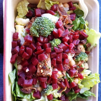 B Smooth - a salad with broccoli and beets - Juice Bars & Smoothies Near Me - Chicago, Illinois