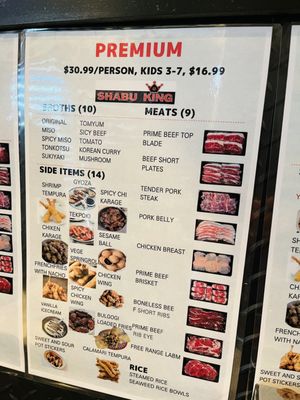 Menu photo 8 Shabu King Dublin, CA