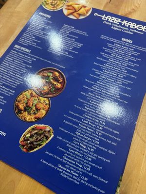 Menu photo 1 Laziz Kabob Sterling, VA Menu photo 1 Laziz Kabob Sterling, VA