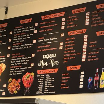 Tacos El Noa Noa - Menus - Food Trucks Near Me - Sunnyvale, California