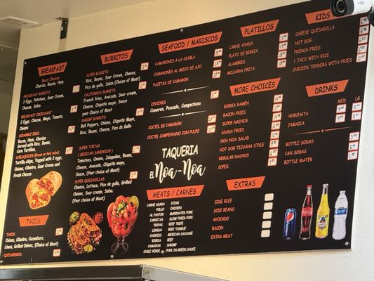 Menu photo 1 Tacos El Noa Noa Sunnyvale, CA