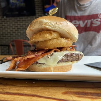 City Tavern - Mushroom Swiss burger. - Burgers Near Me - Salisbury, North Carolina City Tavern - Mushroom Swiss burger. - Burgers Near Me - Salisbury, North Carolina