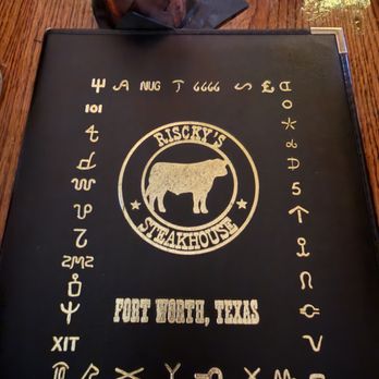 Riscky's Steakhouse - menu - Steakhouses Near Me - Fort Worth, Texas Riscky's Steakhouse - menu - Steakhouses Near Me - Fort Worth, Texas