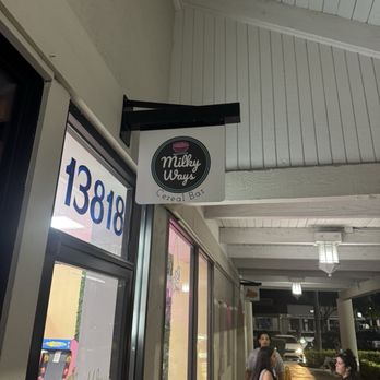 Milky Ways Cereal Bar - Kendall - Sign - Ice Cream & Frozen Yogurt Near Me - Miami, Florida Milky Ways Cereal Bar - Kendall - Sign - Ice Cream & Frozen Yogurt Near Me - Miami, Florida