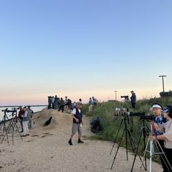 Captree State Park - Setting up to get the shot!