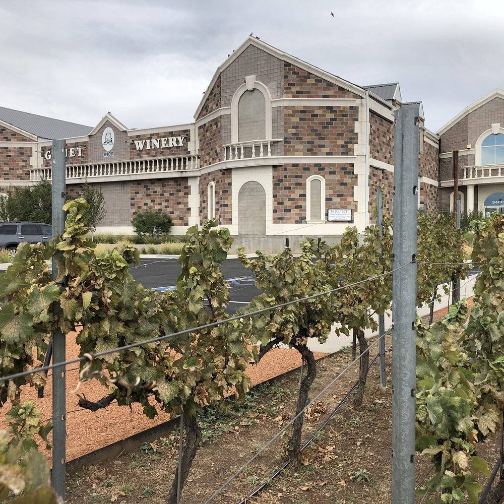 Gruet Winery - View of Gruet Winery from their demonstration vineyard. - Wineries Near Me - Albuquerque, New Mexico Gruet Winery - View of Gruet Winery from their demonstration vineyard. - Wineries Near Me - Albuquerque, New Mexico