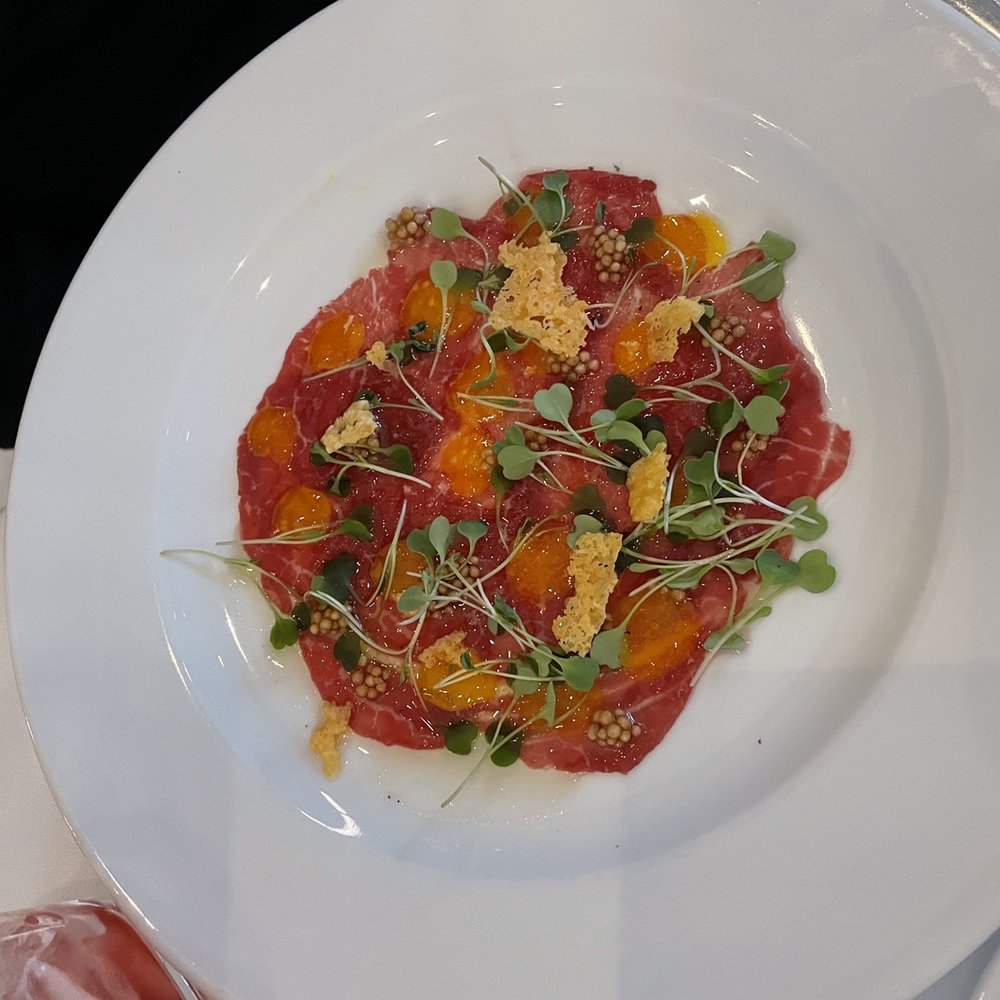 Bacchus - A Bartolotta Restaurant - Beef Carpaccio - New American Near Me - Milwaukee, Wisconsin