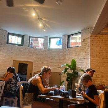 Crazy Good Kitchen - View from inside dining area - American Near Me - Boston, Massachusetts