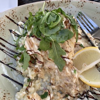 Cotto A Legna - Sea bass over ricotto - Pizza Near Me - Geneva, Illinois