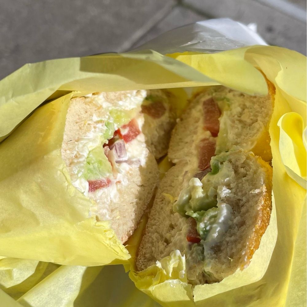 Beluna Cafe - with cream cheese, avocado, sliced tomato, onions - Themed Cafes Near Me - San Francisco, California Beluna Cafe - with cream cheese, avocado, sliced tomato, onions - Themed Cafes Near Me - San Francisco, California