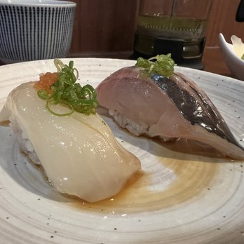 Sushi Sasabune express - White fish sushi & Spanish mackerel - Sushi Bars Near Me - Los Angeles, California Sushi Sasabune express - White fish sushi & Spanish mackerel - Sushi Bars Near Me - Los Angeles, California