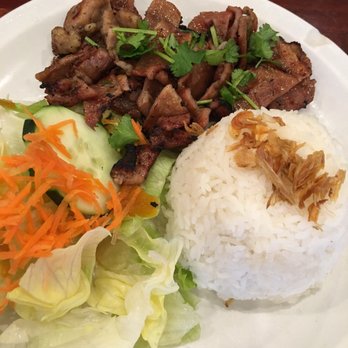 Saigon Cafe - BBQ Pork Plate - Vietnamese Near Me - Livermore, California Saigon Cafe - BBQ Pork Plate - Vietnamese Near Me - Livermore, California